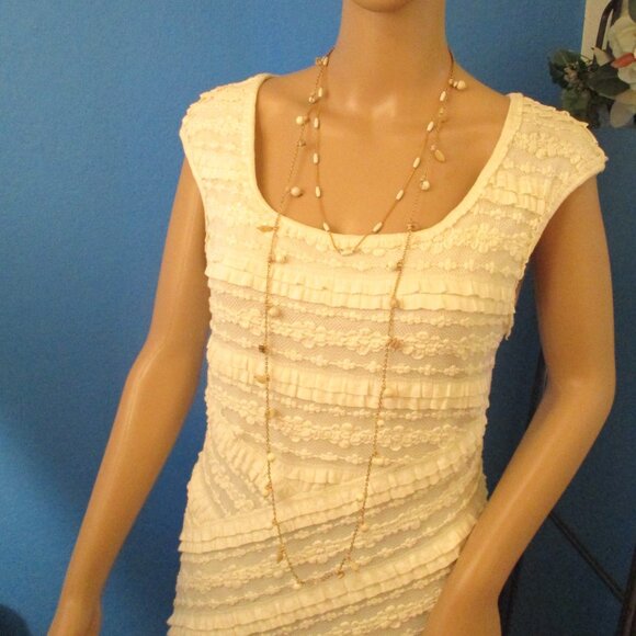 TRIFARI Milk Glass Crystal Gold Necklace Variety~ VINTAGE Gold Chain Beads - Picture 11 of 16